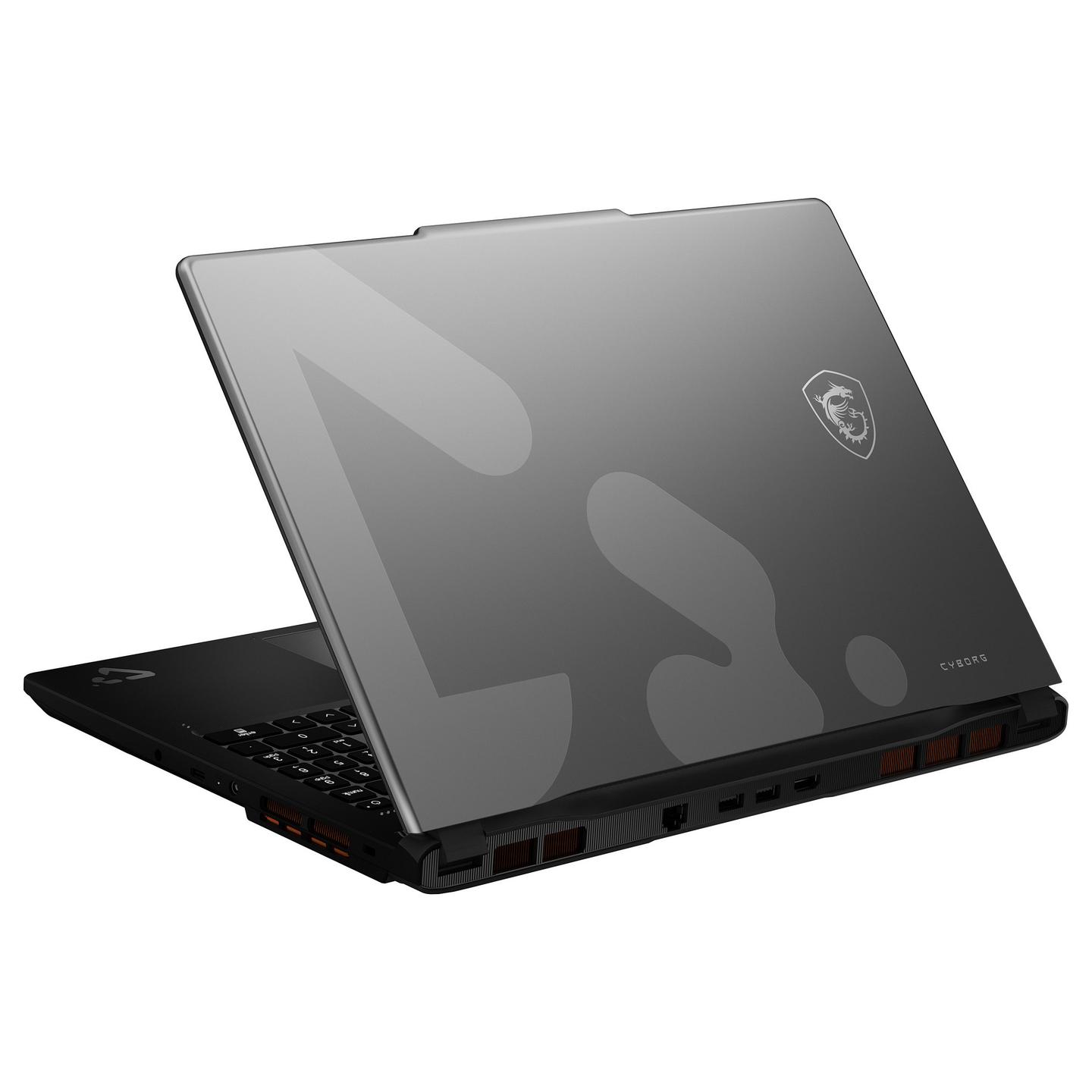 Laptop Gaming MSI Cyborg 15 Max C2WG-676FRY, Core 7 240H, 16GB DDR5, 512GB, 15.6" FHD IPS 144Hz, RTX 5070 8GB - Hiri/Zezë - 5