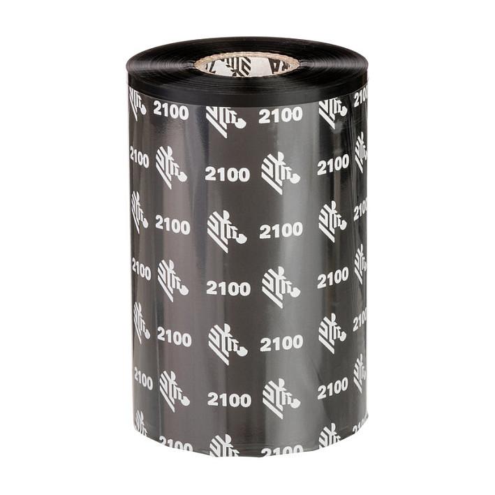Shirit Termik Zebra 2100 Wax, 131 mm, 450 m, Wax, 12 copë - Zezë