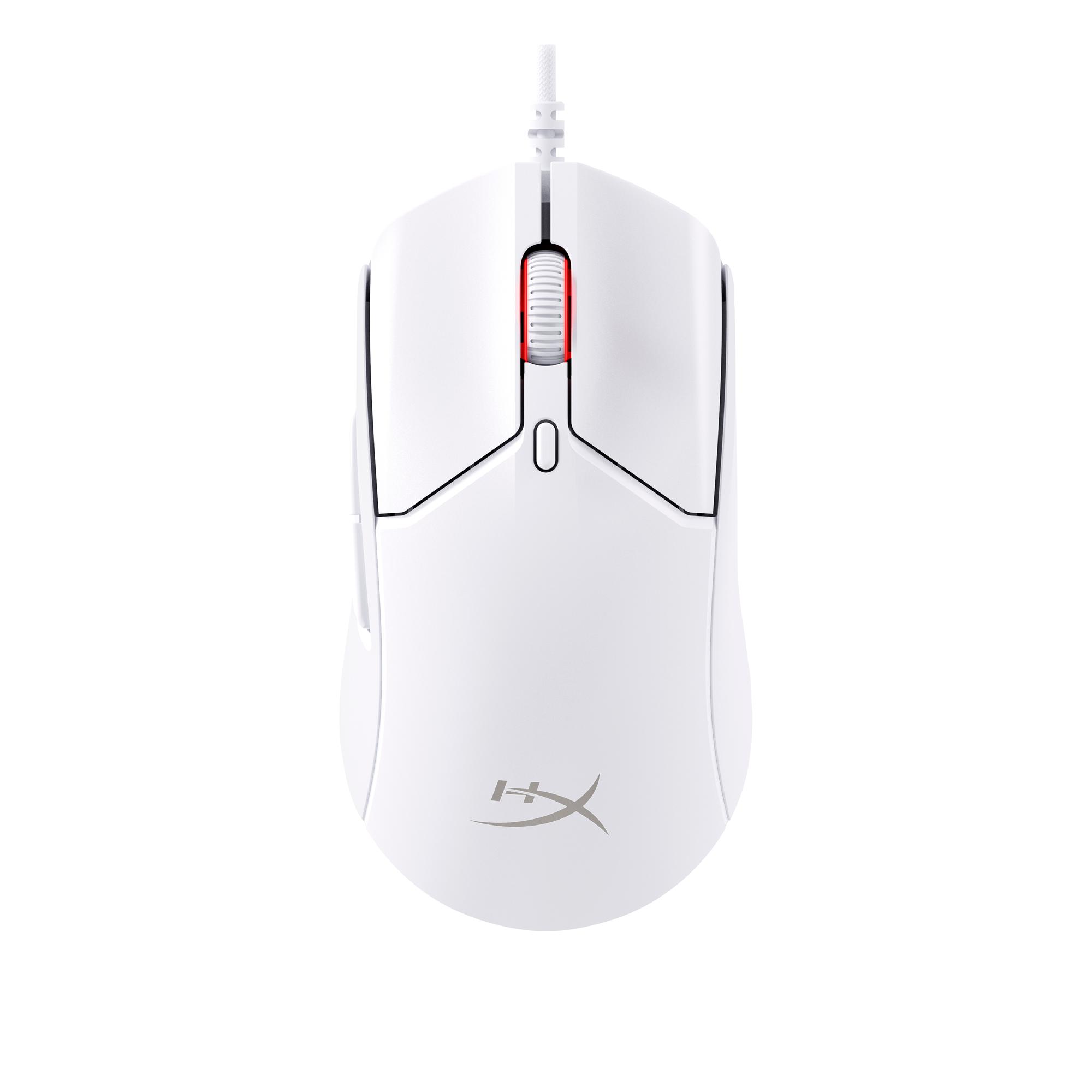 Maus Gaming HyperX Pulsefire Haste 2 / Me Kabllo / HyperX 26K / 8000Hz - Bardhë