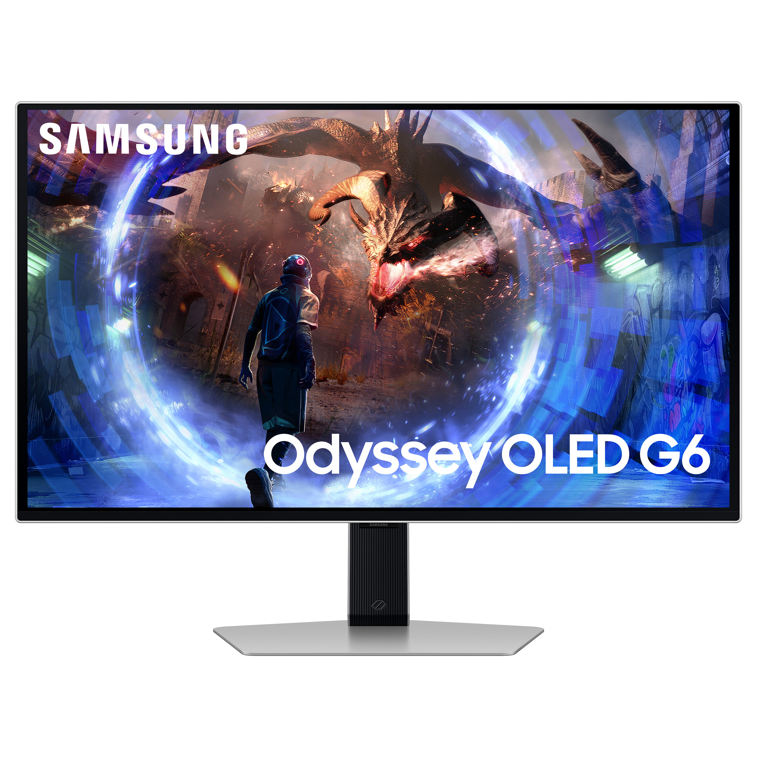 Monitor Gaming Samsung Odyssey OLED G6 G60SD / 27" / QHD QD-OLED / 360Hz / 0.03ms / HDMI+DP - Argjend