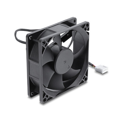 Ftohës për Kasë Delock / 80mm / 3000 RPM / PWM / Ball Bearing – Zezë - 3