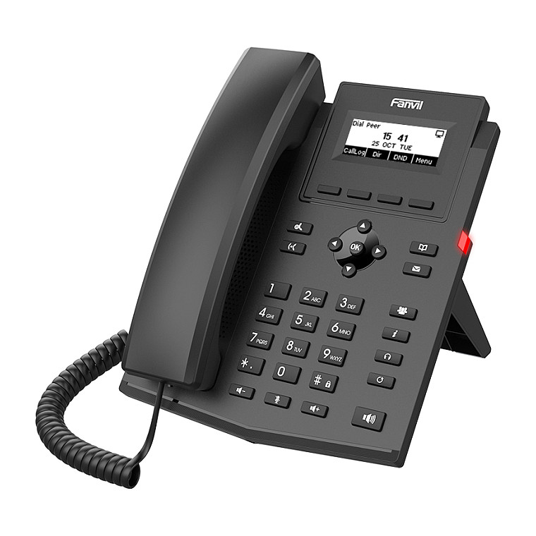Telefon VoIP Fanvil X301W / 2.3" / WiFi - Zezë - 2