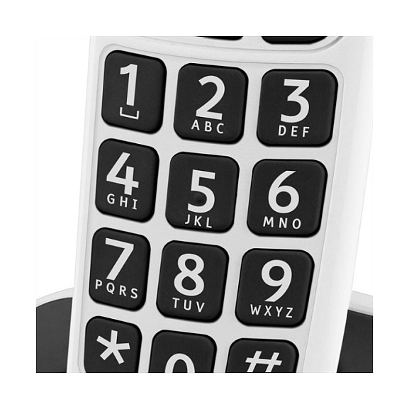 Telefon i thjeshtĂ« Doro PhoneEasy 100w â BardhĂ« - 3