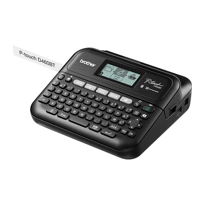 Printer Etiketash Brother P-touch PT-D460BTVP / Thermal Transfer / 180 × 180 DPI / Bluetooth & USB / 18 mm - Zezë - 10