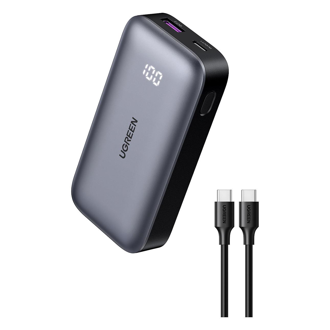 Powerbank UGREEN PB502, 10000mAh, 30W, USB-C, USB-A, Fast Charging - Hiri - 2