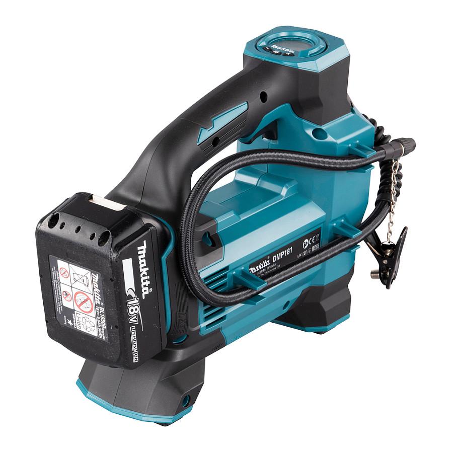 Pompë Ajri Makita DMP181Z, 18V, 11.1bar, 22L/min, Matës Digjital - Blu/Zezë - 5