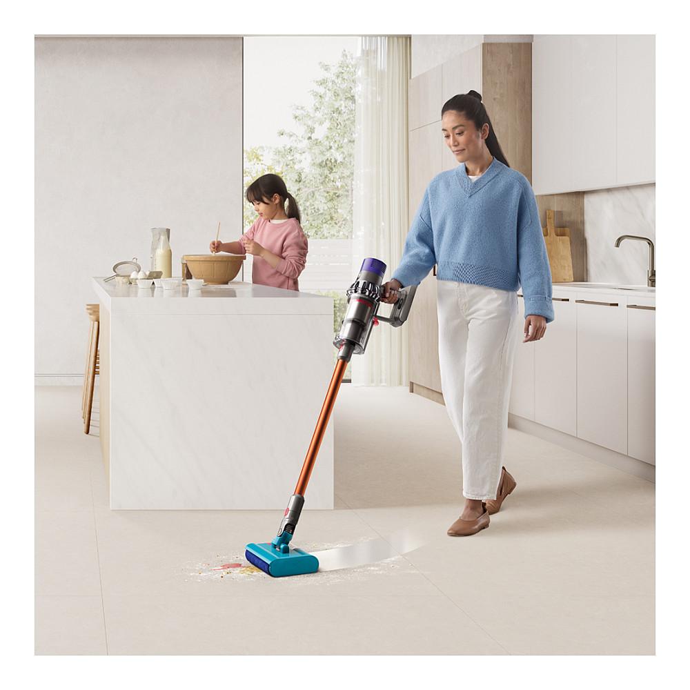 Fshesë me Vakum Dyson V10 Submarine / 2-in-1 / Wet & Dry / 150AW / 125.000rpm / 0.76L / 60min / 7-Cell Battery / 3 Modes – Argjend/Bakër/Blu - 2