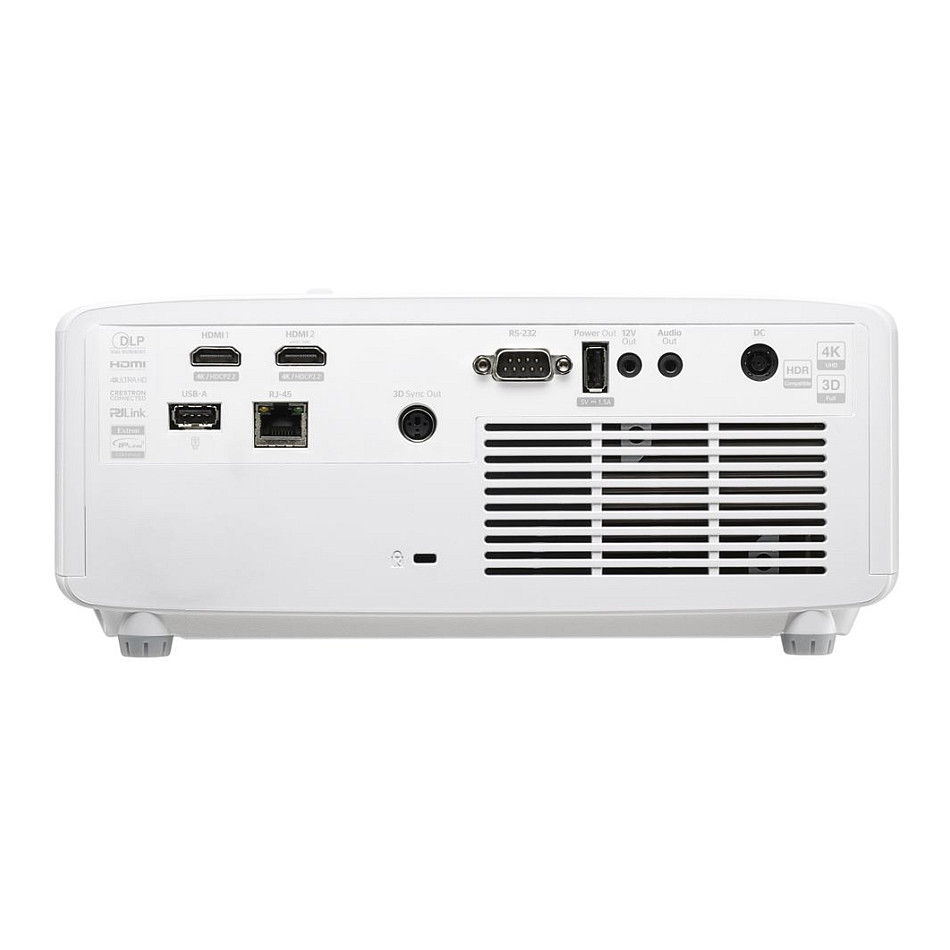 Projektor Optoma ZK551 DLP / UHD 4K (3840 x 2160) / 5100 lumen / Laser / HDMI + RS-232 - Bardhë - 9