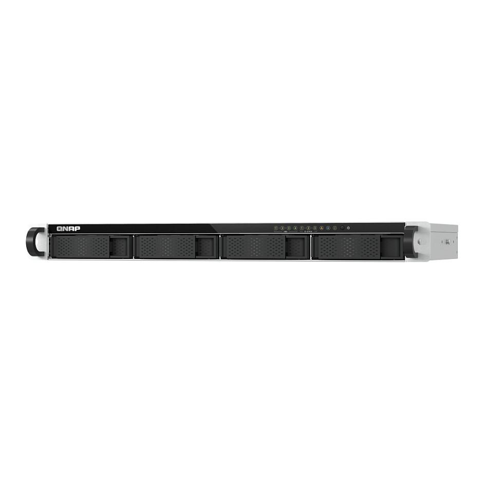 NAS QNAP TS-h765eU-8G, Atom x7405C, 8GB DDR5 ECC, 4 Bay SATA, 3 × M.2 NVMe, 2 × 2.5GbE, 1U Rackmount - Argjend - 4
