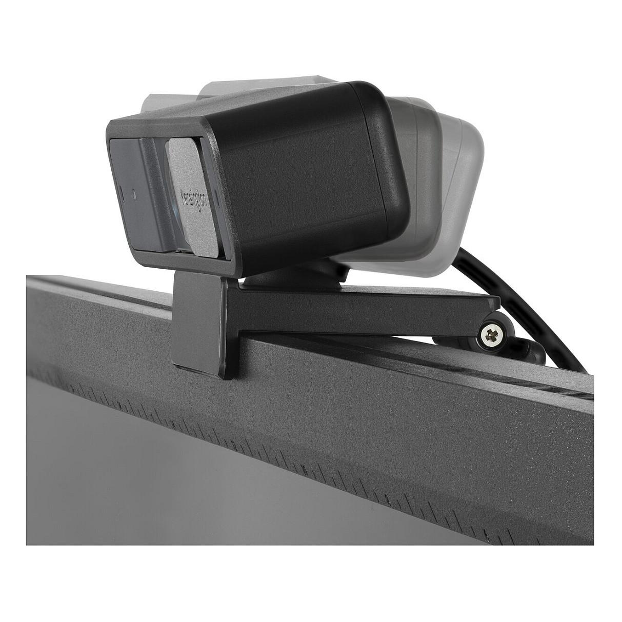 Webcam Kensington W2050 Pro / Full HD 1080p / 93° / Autofokus / 2 Mikrofona / Mbulesë Privatësie / USB - Zezë - 5