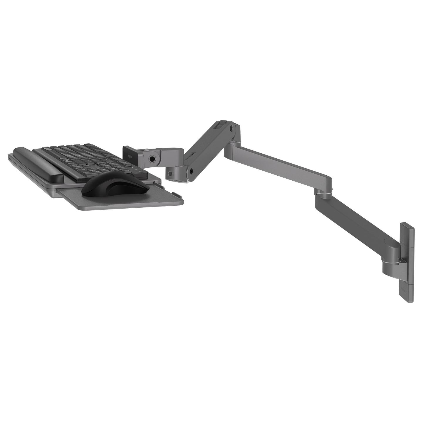 Mbajtëse për Monitor Ergotron LX Pro, për Tastierë dhe Maus, deri 2.3kg - Hiri - 2