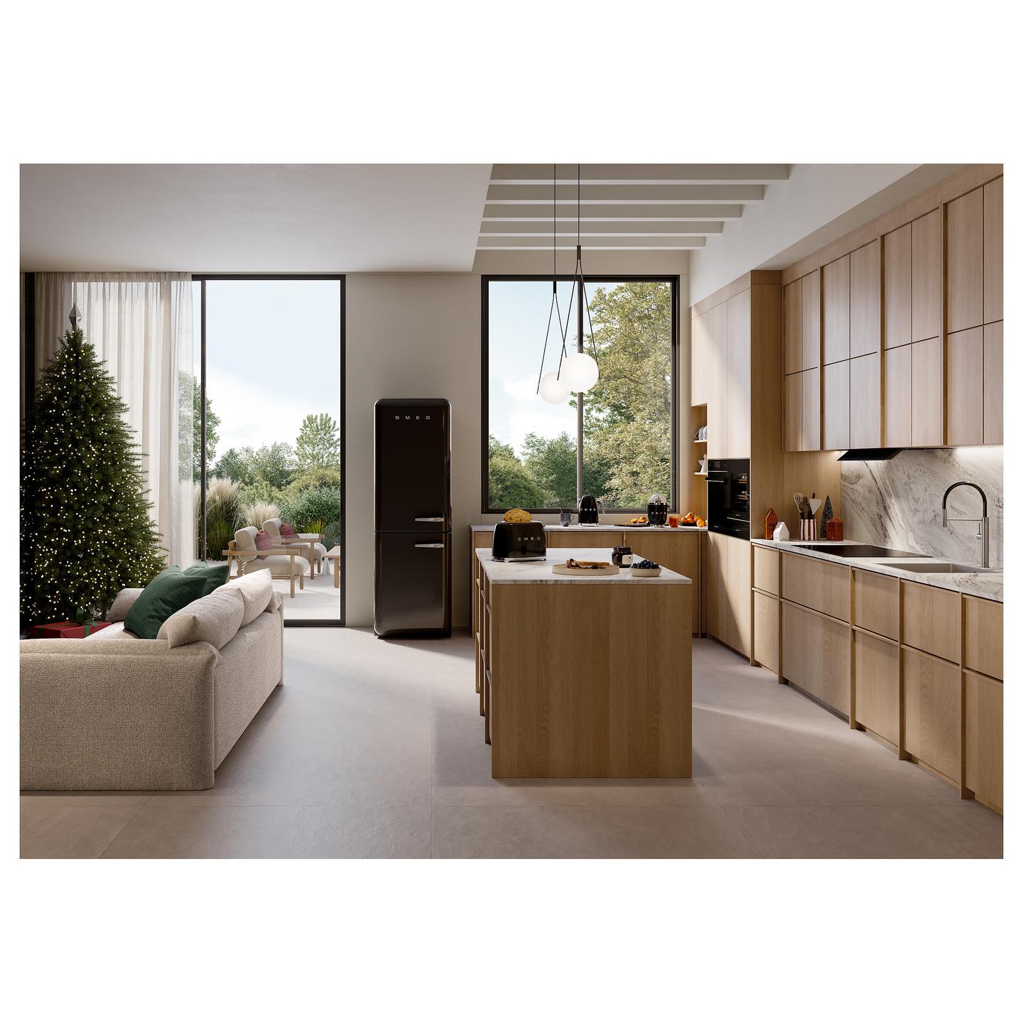 Çajnik Elektrik Smeg KLF03BLEU, 1.7L, 2400W, 360° – Zezë - 3