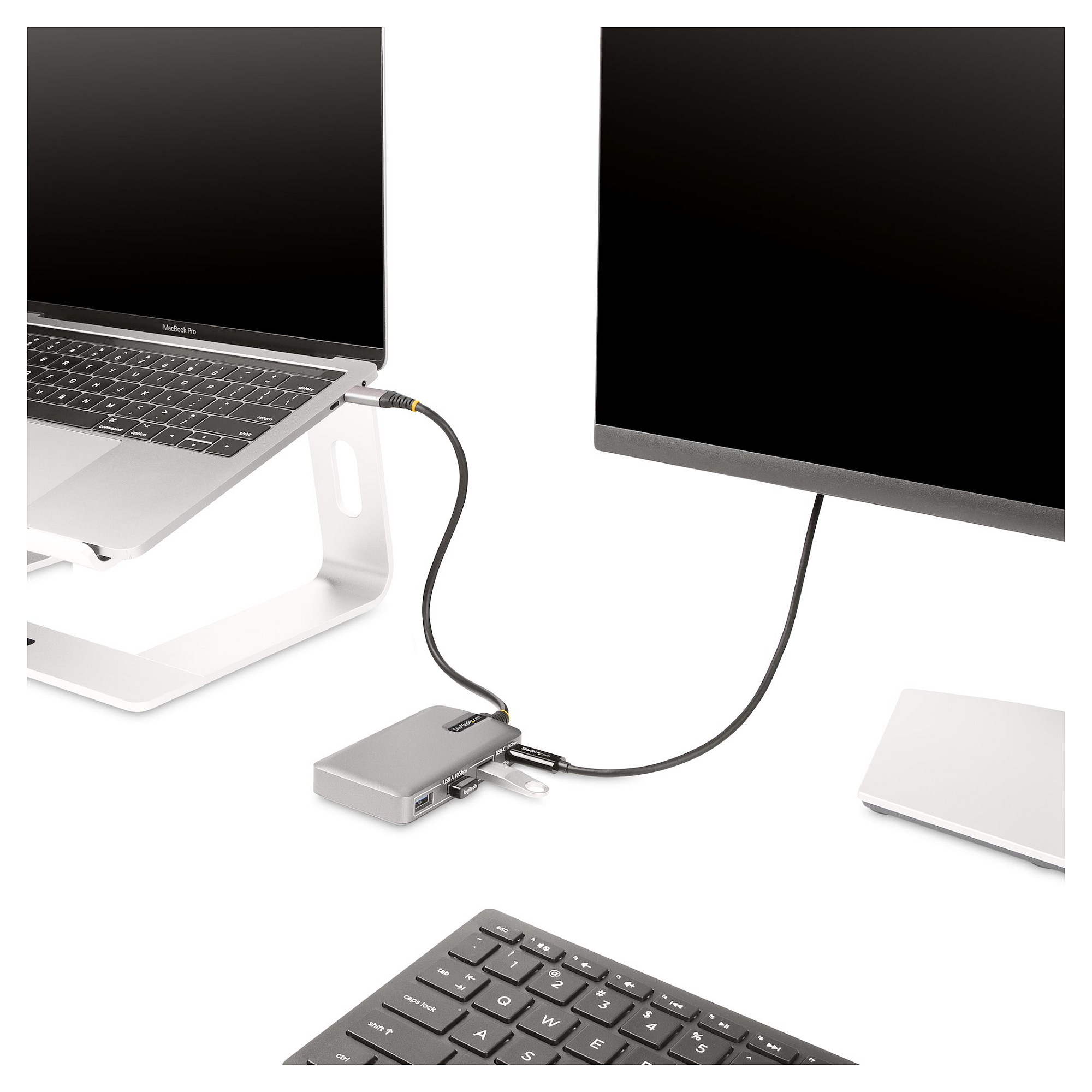Hub StarTech HB31C3A1CDPPD3 / 3x USB-A + 1x USB-C DP 4K60 / 100W PD / 10Gbps – Argjend - 8