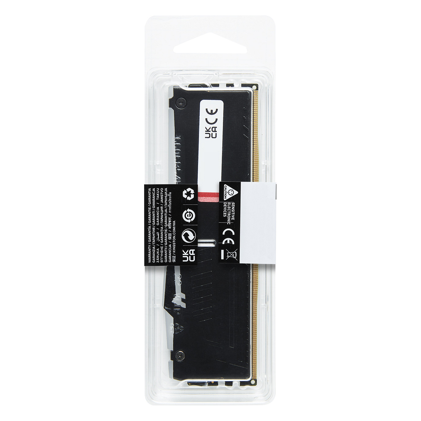 RAM Memorie DDR5 Kingston FURY Beast RGB / 16GB / DIMM / 6400MT/s / CL32 / ECC - Zezë - 6