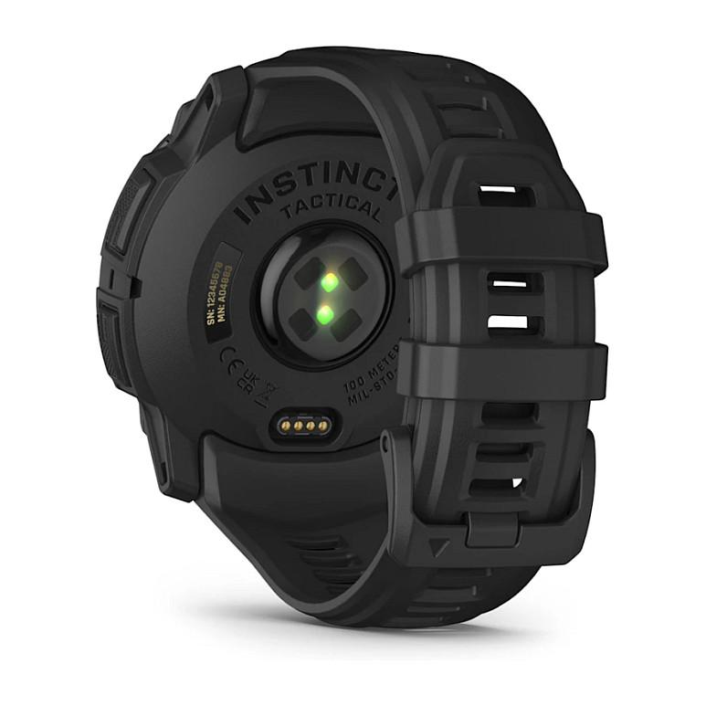 Orë e Mençur Garmin Instinct 3 Tactical Edition, 50mm, AMOLED 1.3", GPS, Bluetooth, 10 ATM - Zezë - 4
