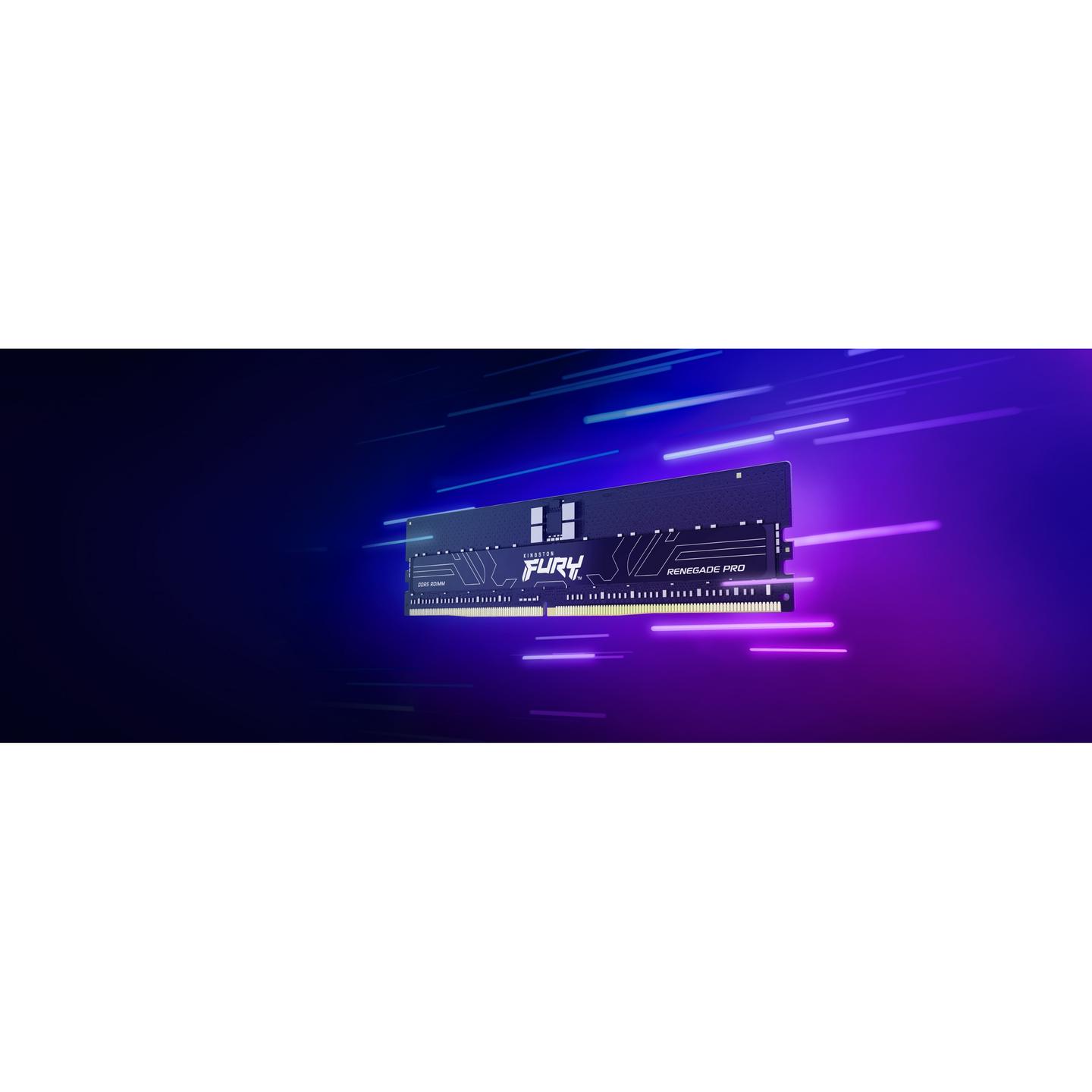 RAM Memorie DDR5 Kingston FURY Renegade Pro / 256GB (8x32GB) / RDIMM / 6400MT/s / CL32 / 288-pin - Zezë - 9