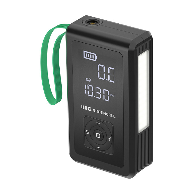 Powerbank Green Cell PowerBoost Air CJSGC03 / 8.000mAh / Jump Starter 1000A / Kompresor 10.3 Bar / USB-C / OLED – Zezë - 3