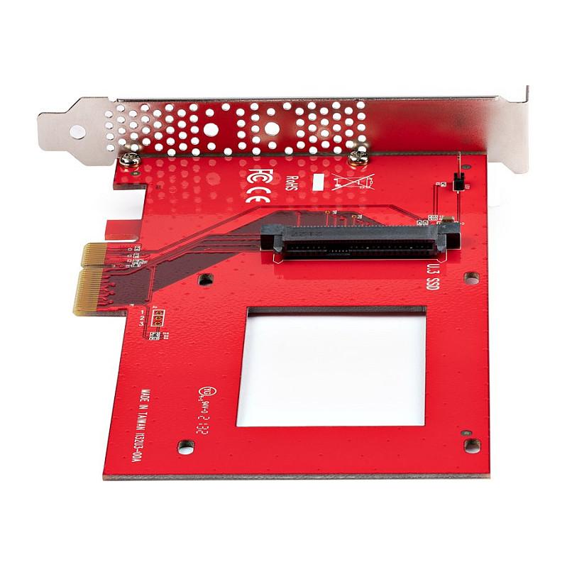Kartë Zgjerimi StarTech.com PEX4SFF8639U3, PCI Express 4.0 x4, 1x U.3 NVMe SFF-TA-1001, 2.5", PCIe - 4
