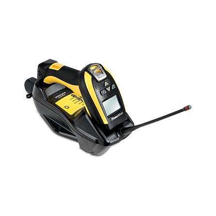 Skaner Barkodesh Datalogic PowerScan PM9100 / 1D / LED / Wireless 433MHz / IP65 - Zezë/Verdhë