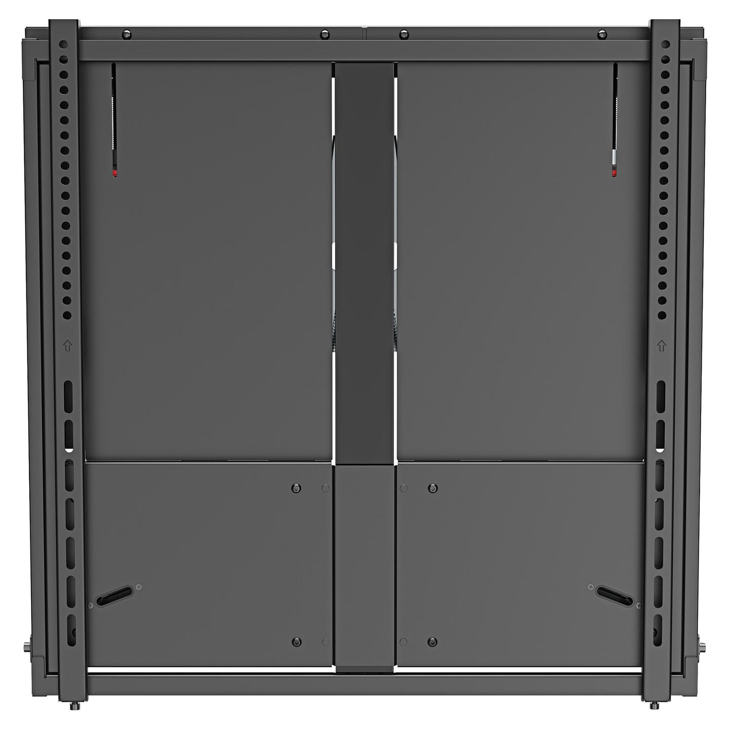 Mbajtëse Muri për TV Equip 650345 / 55"-86" / 65kg / Up-Down / Rregullim Lartësie - Zezë - 3