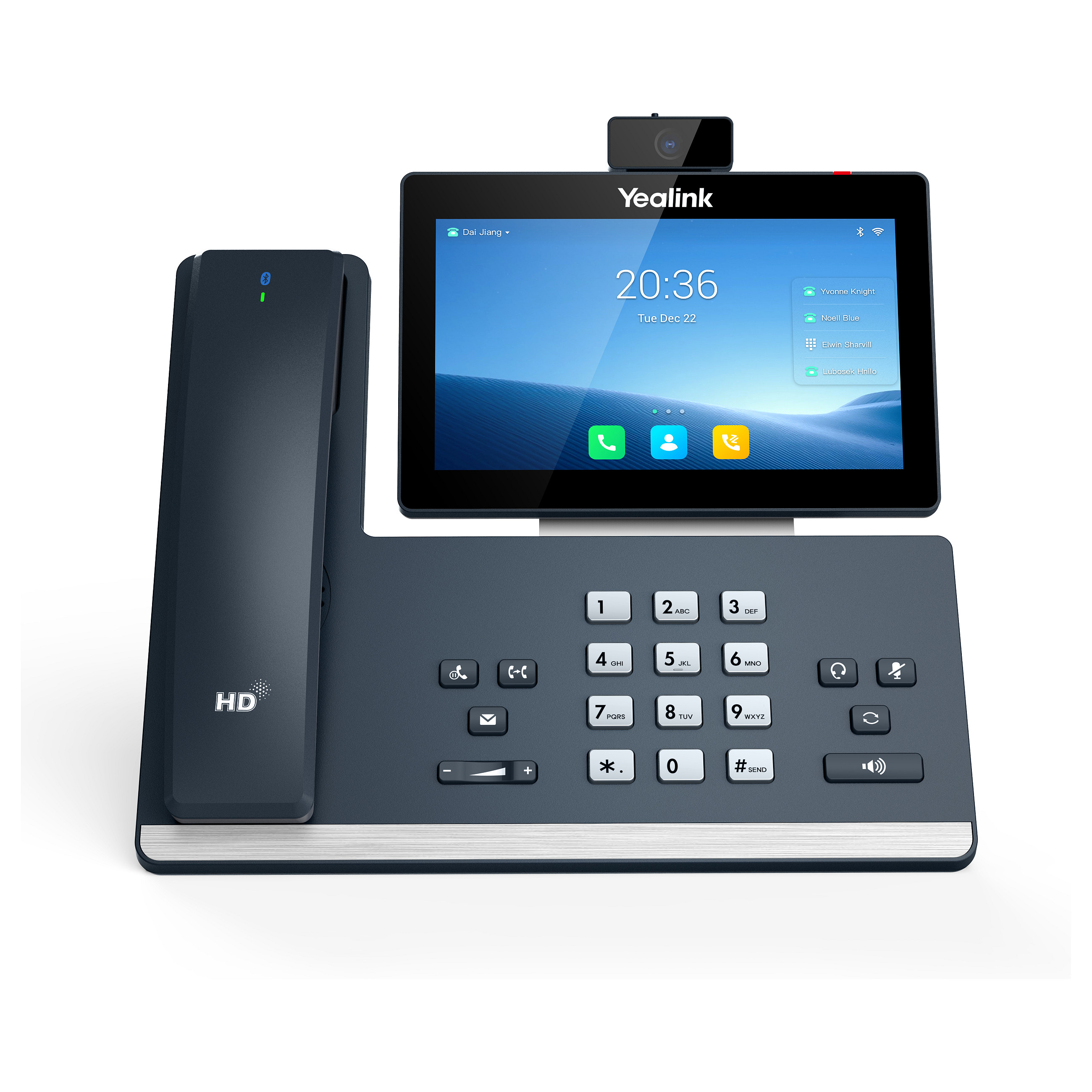 Telefon VoIP Yealink SIP-T58W Pro / 7" / WiFi & Bluetooth - Gri - 4