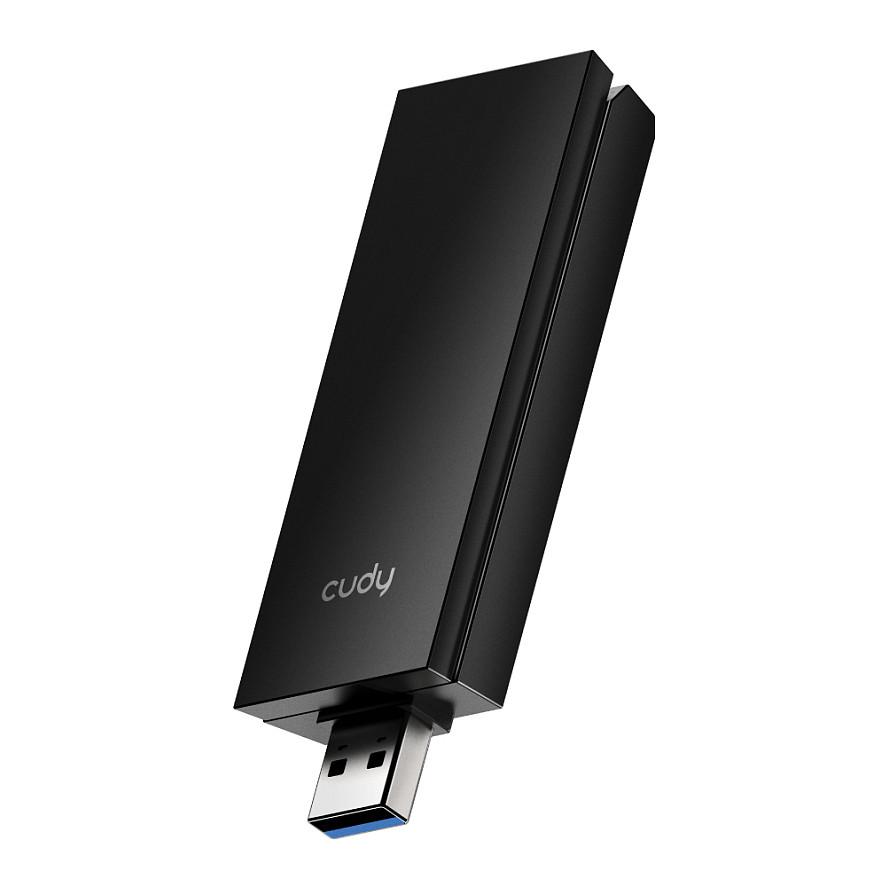 Cudy WU5400 AX5400 Wi-Fi 6E Tri-Band USB 3.0 574+2402+2402Mbps – E Zezë - 2