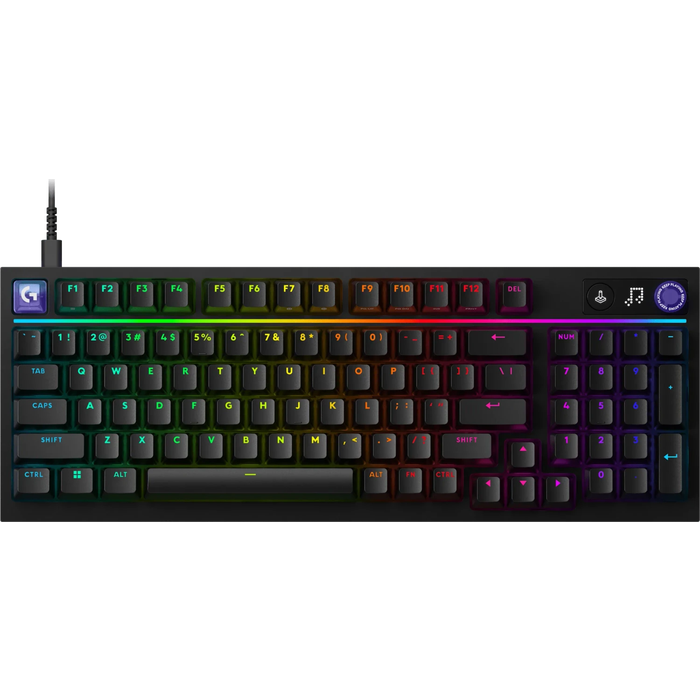 Tastierë Gaming Logitech G316 X 98 / Wired / Mekanike / 98% / AZERTY / Hot-Swappable / Tactile / LIGHTSYNC RGB / USB-C – Zezë - 3