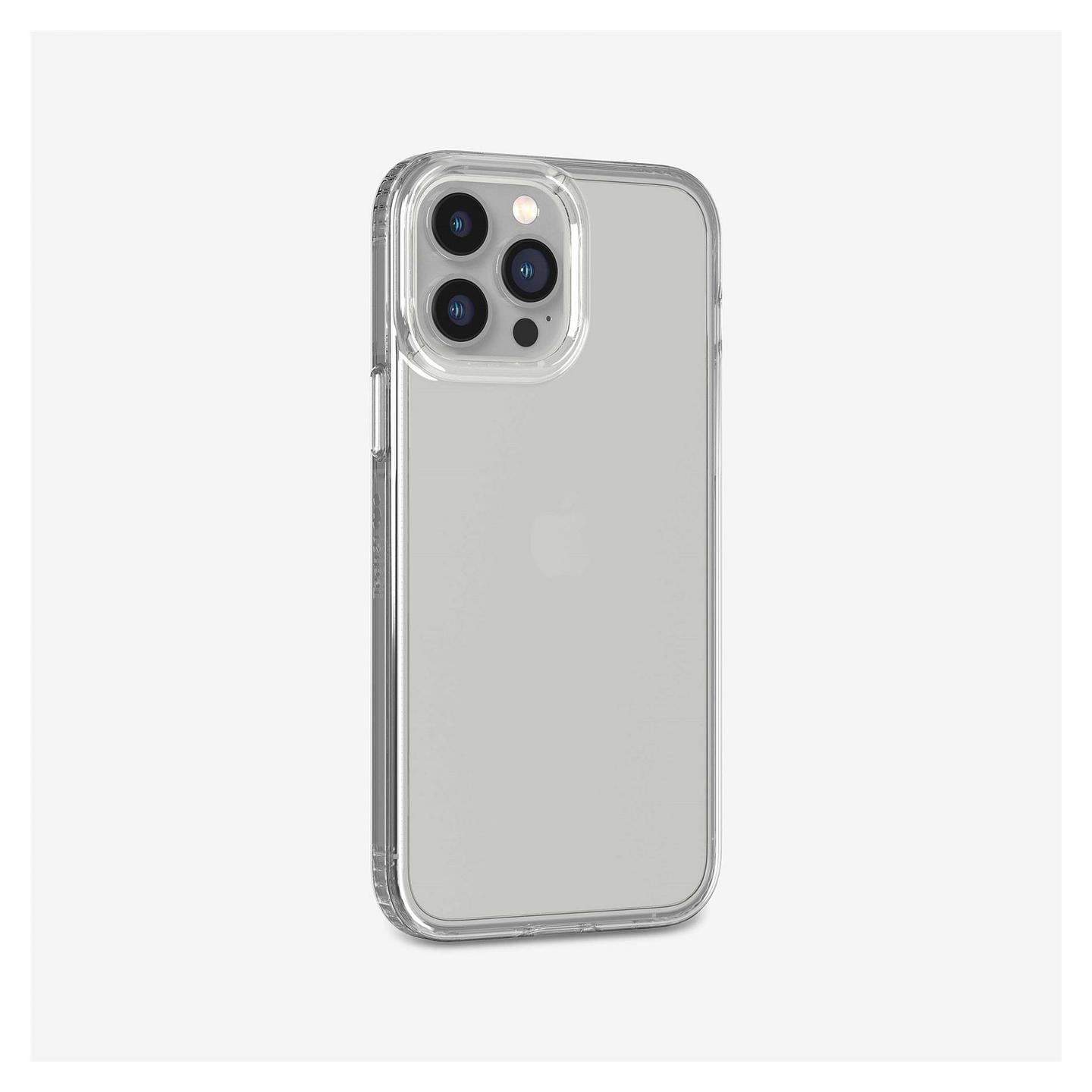 Case për Telefon Tech21 Evo Clear, iPhone 13 Pro Max, Mbrojtje nga Rëniet deri në 3,6 m, Rezistent ndaj Gërvishtjeve – Transparente - 5