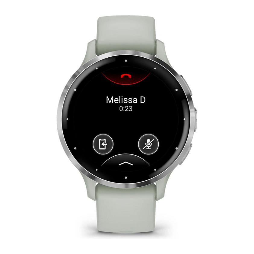 Orë e mençur Garmin Venu 3S / 41mm / AMOLED / GPS / Bluetooth / Wi-Fi / NFC / 8GB - Hiri/Argjend - 2