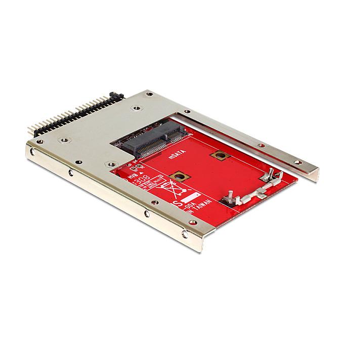 Aksesor për Disqe DeLOCK 62495 / IDE 44-pin / mSATA / 2.5" / 7 mm - 2