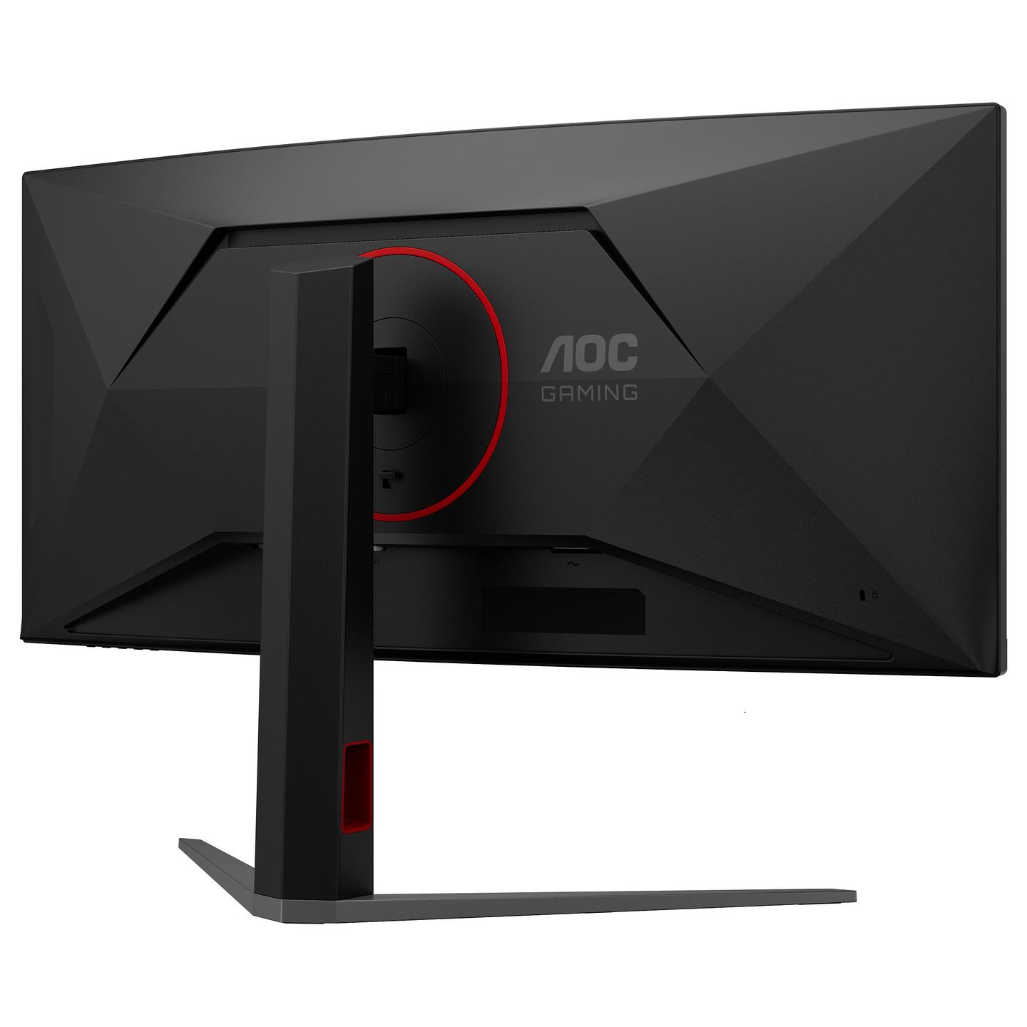 Monitor Gaming AOC CU34G4CA, 34", UWQHD Fast VA Curved, 180Hz, 1ms, HDMI+DP+USB-C+USB - Zezë - 9
