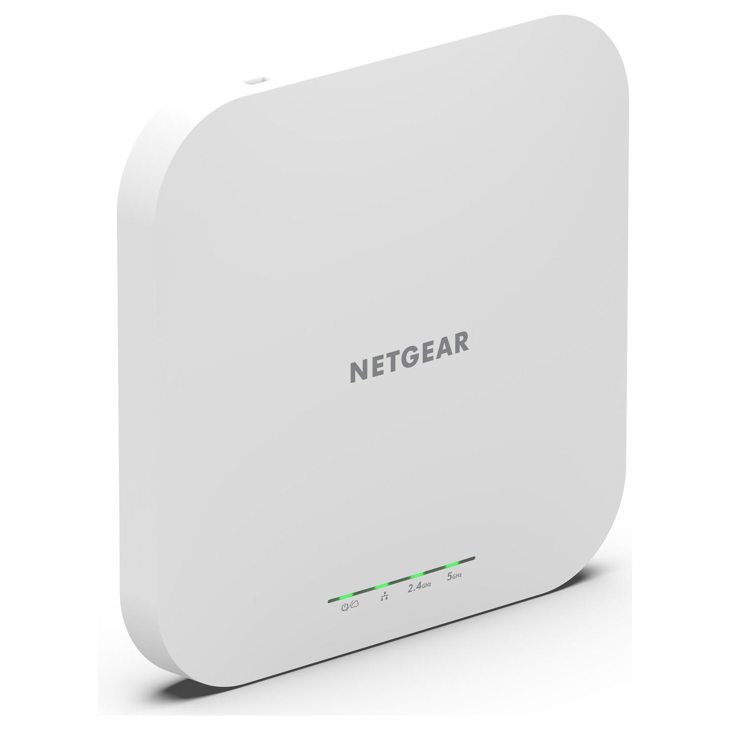 Access Point NETGEAR WAX610, Wi-Fi 6 AX1800, Dual-Band, 2×2 MU-MIMO, 2.5GbE PoE+, Mesh, Insight – Bardhë - 2