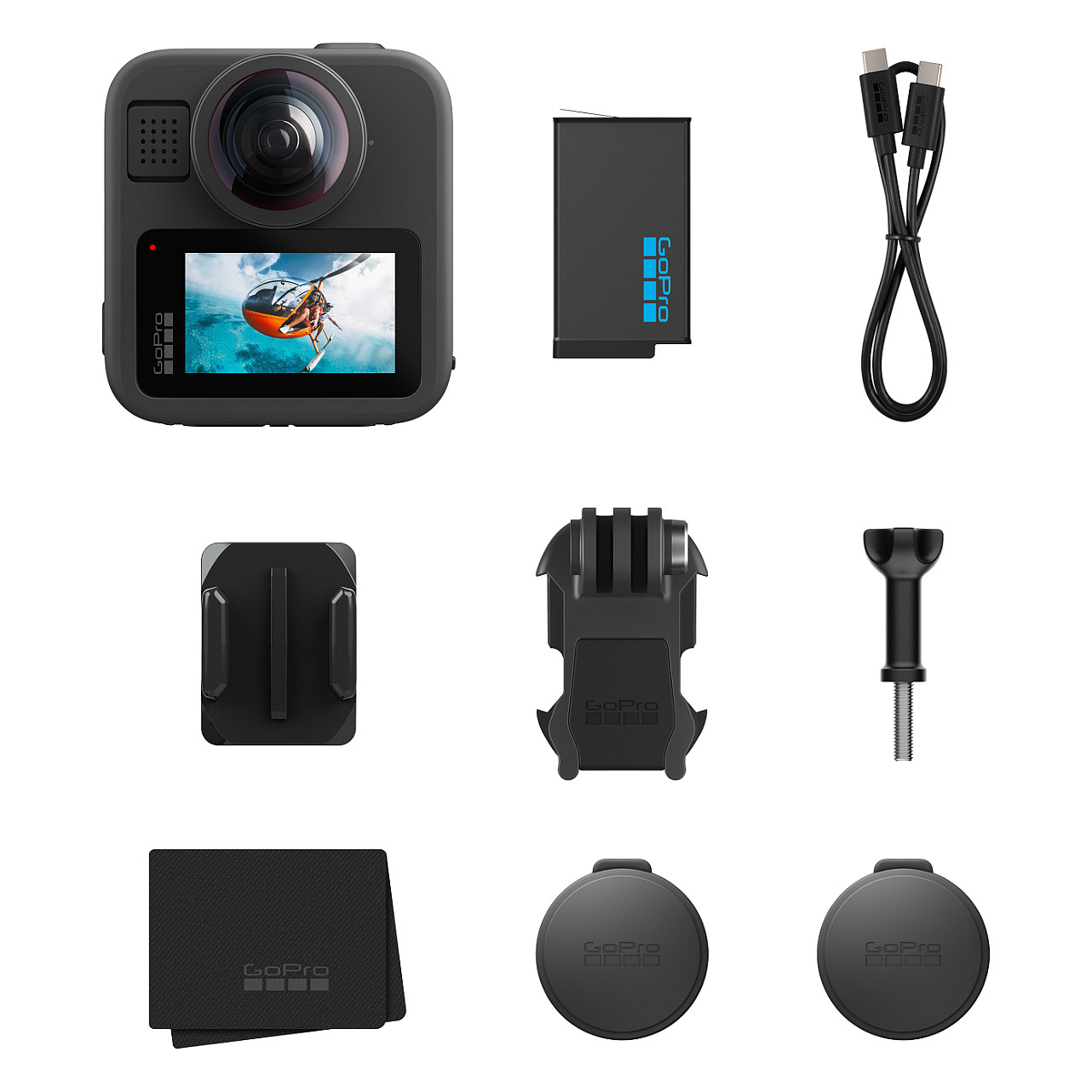Kamerë digjitale GoPro MAX2 / 360° / 29MP / 8K30 / 4K100 / Max HyperSmooth / GPS - Zezë - 9