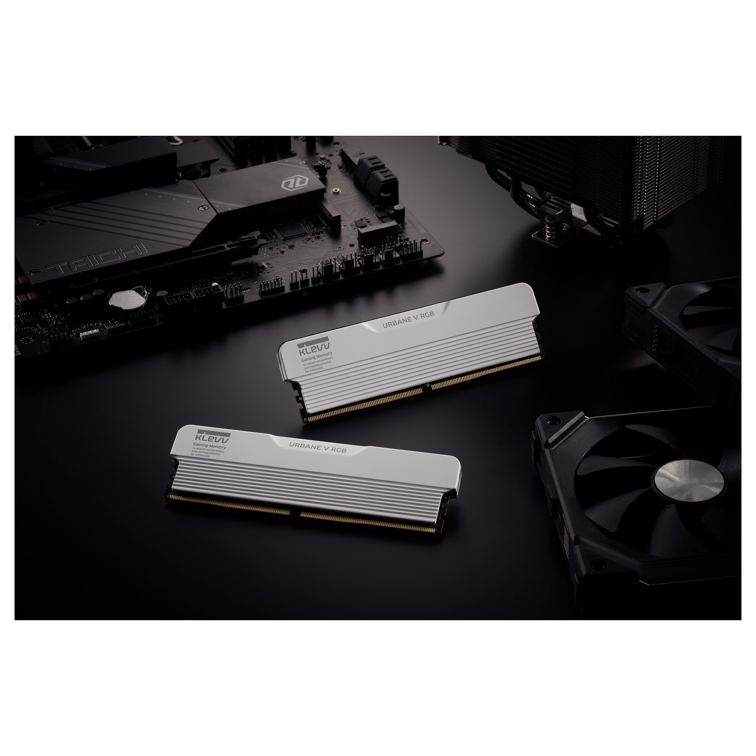 RAM Memorie DDR5 KLEVV Urban V RGB / 32GB (2x16GB) / DIMM / 6000MHz / CL28 - Bardhë - 20