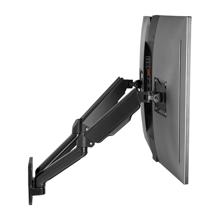 Mbajtëse për Monitor LogiLink BP0146 , 2 Monitorë , 17–32" , deri 9kg për krah , me sustë gazi , distancë 90–540mm , VESA 75x75 & 100x100 - Zezë - 4