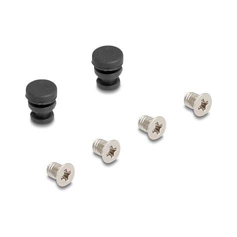Adapter DeLOCK 64301, M.2 Key M NVMe në U.2, M.2 Key B SATA në SATA, për 2.5" - Zezë - 5
