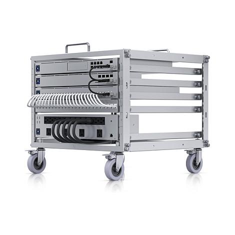 Ubiquiti UniFi Toolless Mini Rack U-Rack-6U-TL / 6U / 19" / Open Frame / me Rrota – Silver - 2