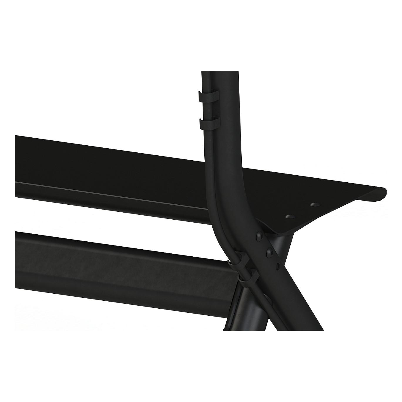 Mbajtëse për TV Vision VFM-F12 , 55–100" , deri 100kg , Karrocë Mobile , VESA 200x200–900x600 - Zezë - 12