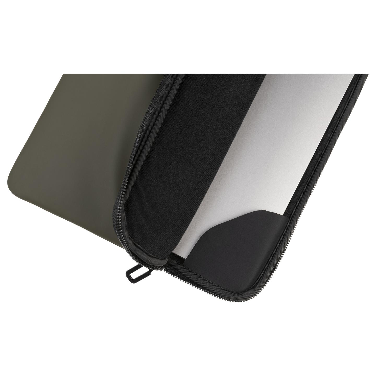 Çantë për Laptop TUCANO Gommo, 15.6–16", Rezistente ndaj ujit, Sistem Anti-Slip, 0.246 kg - Gjelbër - 4