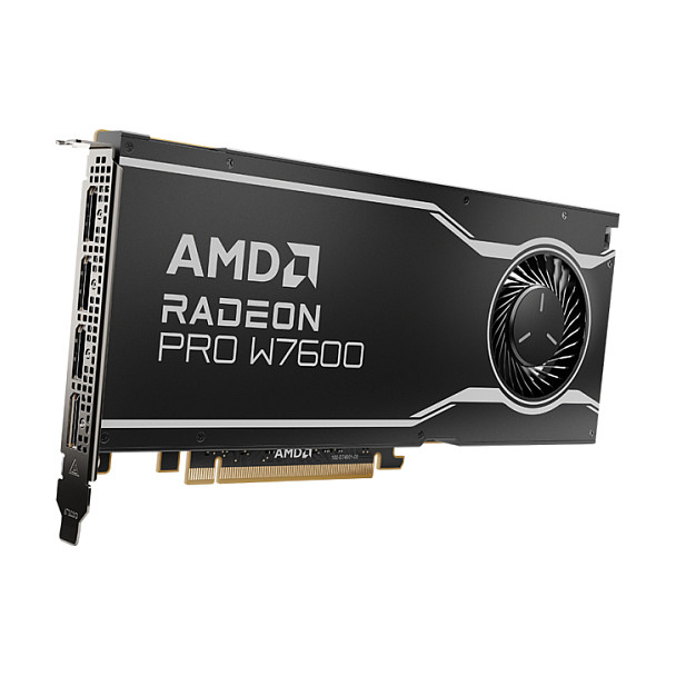 Kartelë Grafike AMD Radeon Pro W7600 / 8GB GDDR6 / 128-bit / PCIe 4.0 x8 - 2