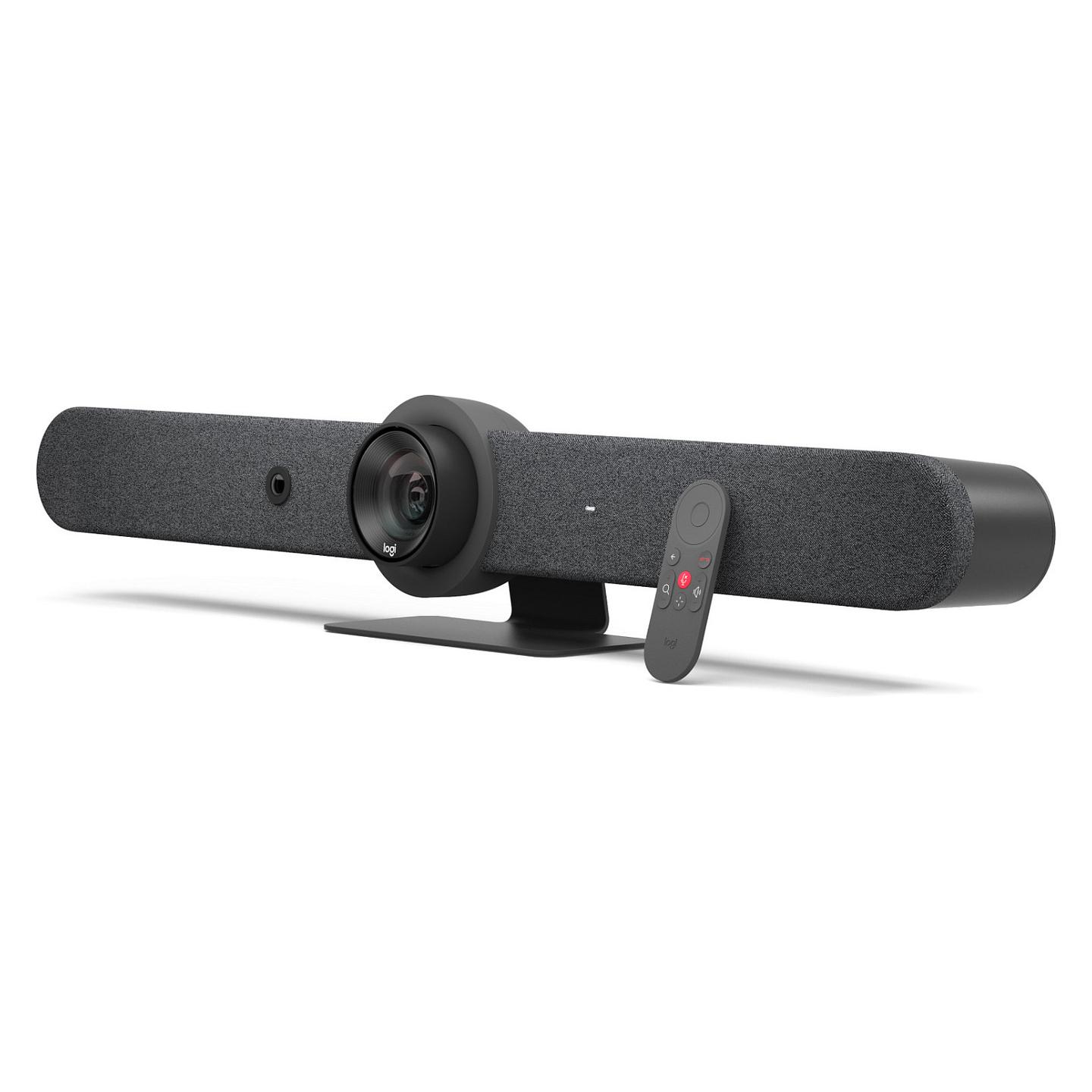 Aksesorë për Konferencë Logitech Rally Bar / 4K Ultra HD / 15x HD Zoom / PTZ / 6 Mikrofonë / HDMI + USB - Grafit - 4