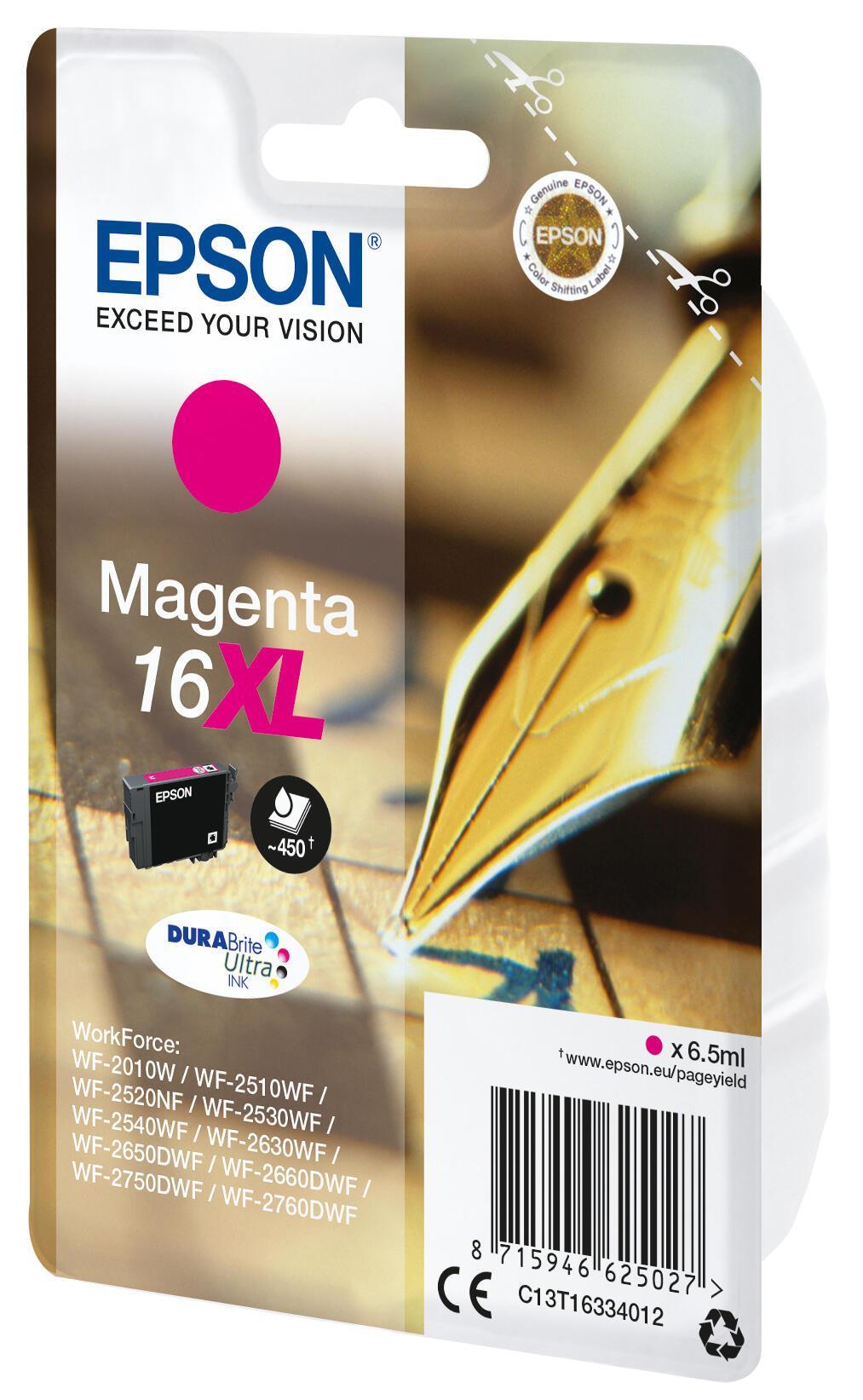INK Epson 16XL / C13T16334012 / XL - Magenta - 2