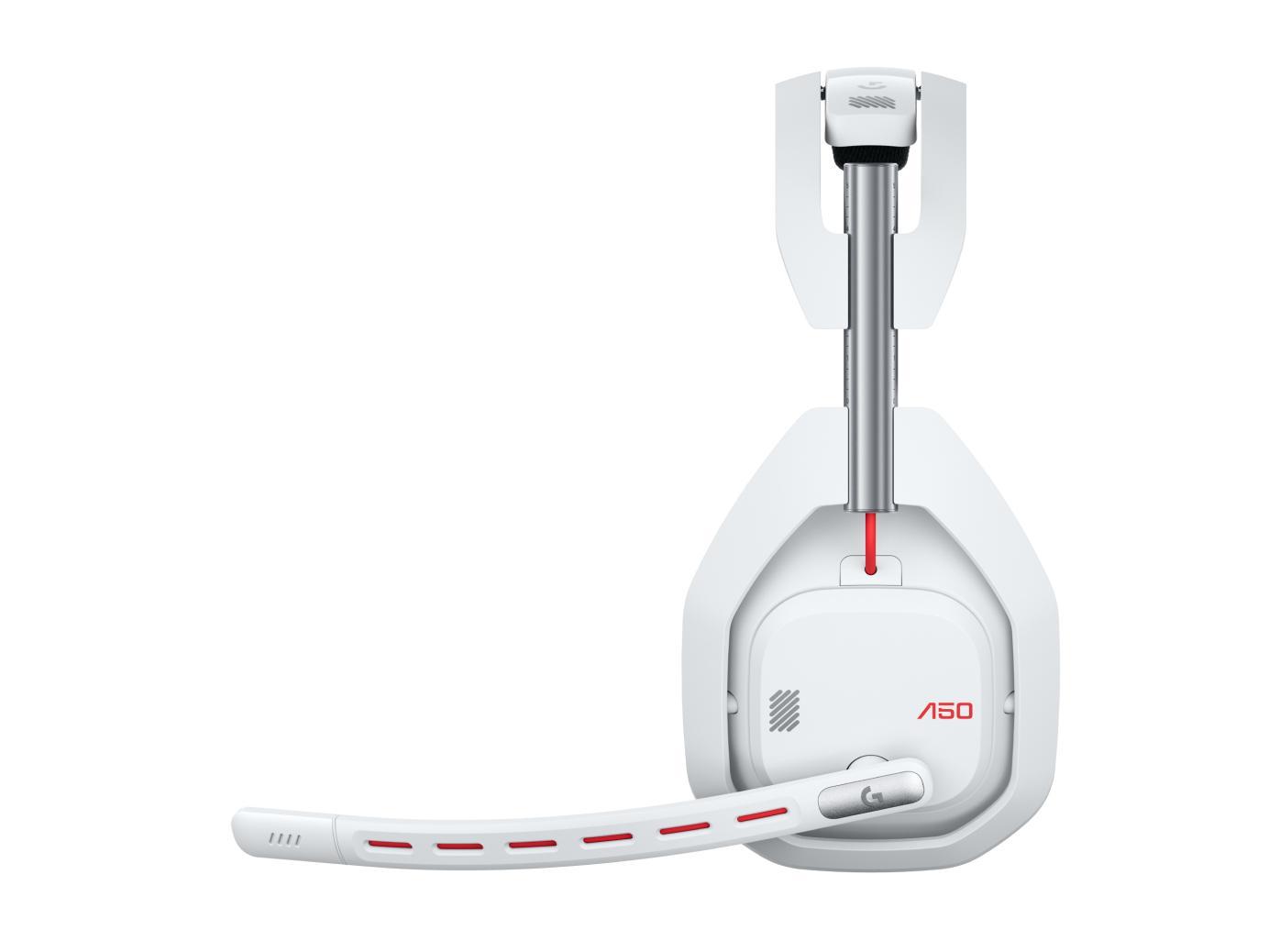 Kufje Gaming Logitech G Astro A50 Lightspeed / LIGHTSPEED Wireless / Bluetooth / PRO-G Graphene 40mm - Bardhë - 4