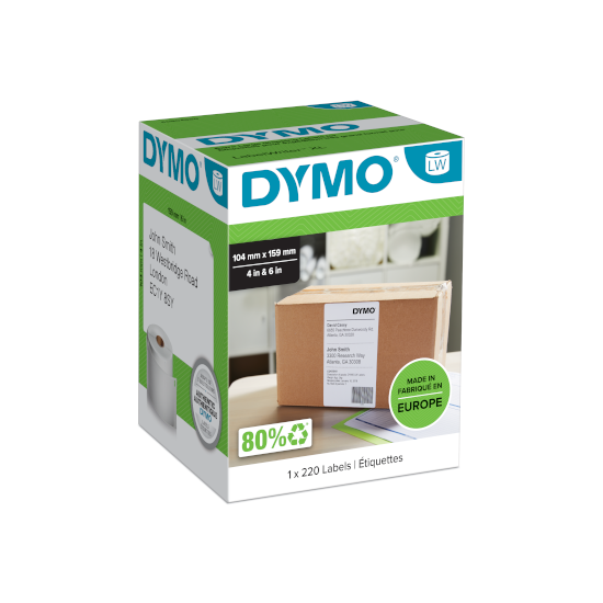 Shirit për Printer 3D Dymo Label S0904980 – Bardhë