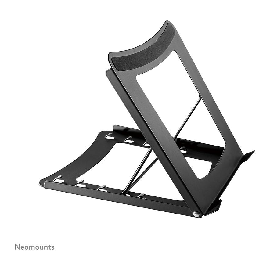 Mbajtës për Laptop Neomounts NSLS075BLACK, 10"-16", i Palosshëm, 5 Pozicione, deri 5kg, Çelik - Zezë - 5