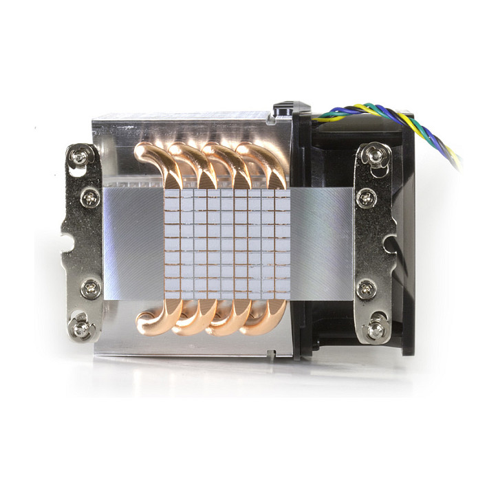 Ftohës për Procesor Dynatron A19 / 3U / Aktiv / 165W TDP / 80mm PWM Fan / Heatpipe Contact / AM4/AM5 - 5