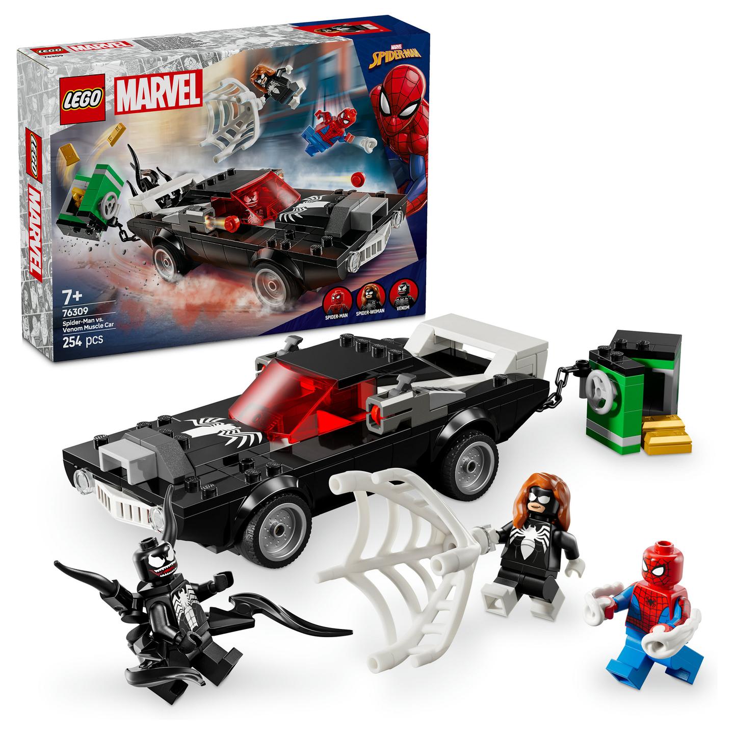 LEGO Marvel Spider-Man vs. Venom Muscle Car 76309 - 11