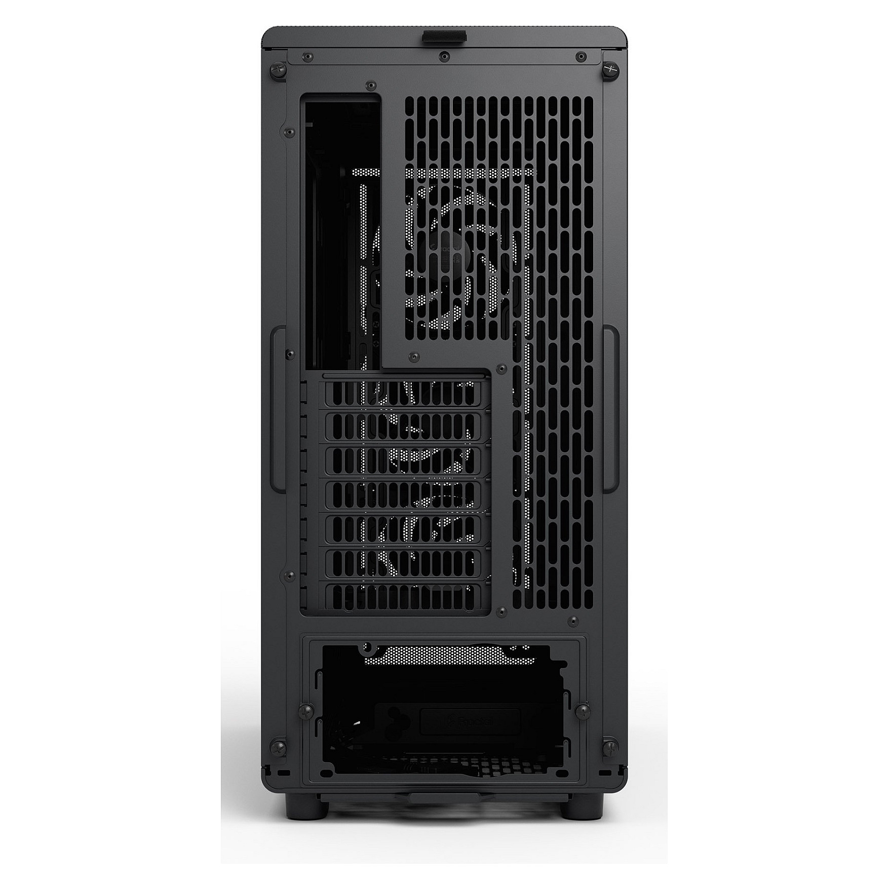 Kasë PC Fractal Design Epoch Black Solid / Midi Tower / 3x 120mm Fan / ATX / SSD 2.5" - Zezë - 7