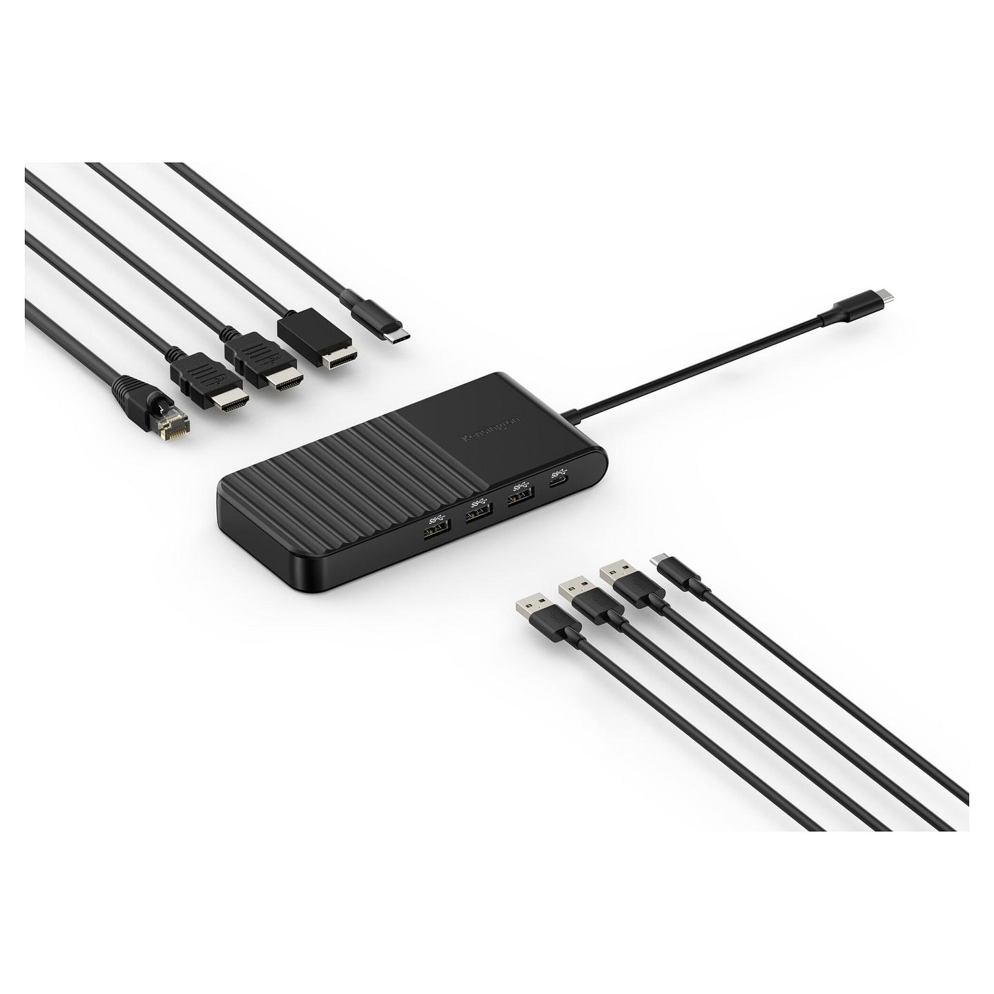 Docking Station Kensington UH1500P EQ, 3× Video, USB-C, USB-A, Gigabit Ethernet, PD 85 W – Zezë - 5