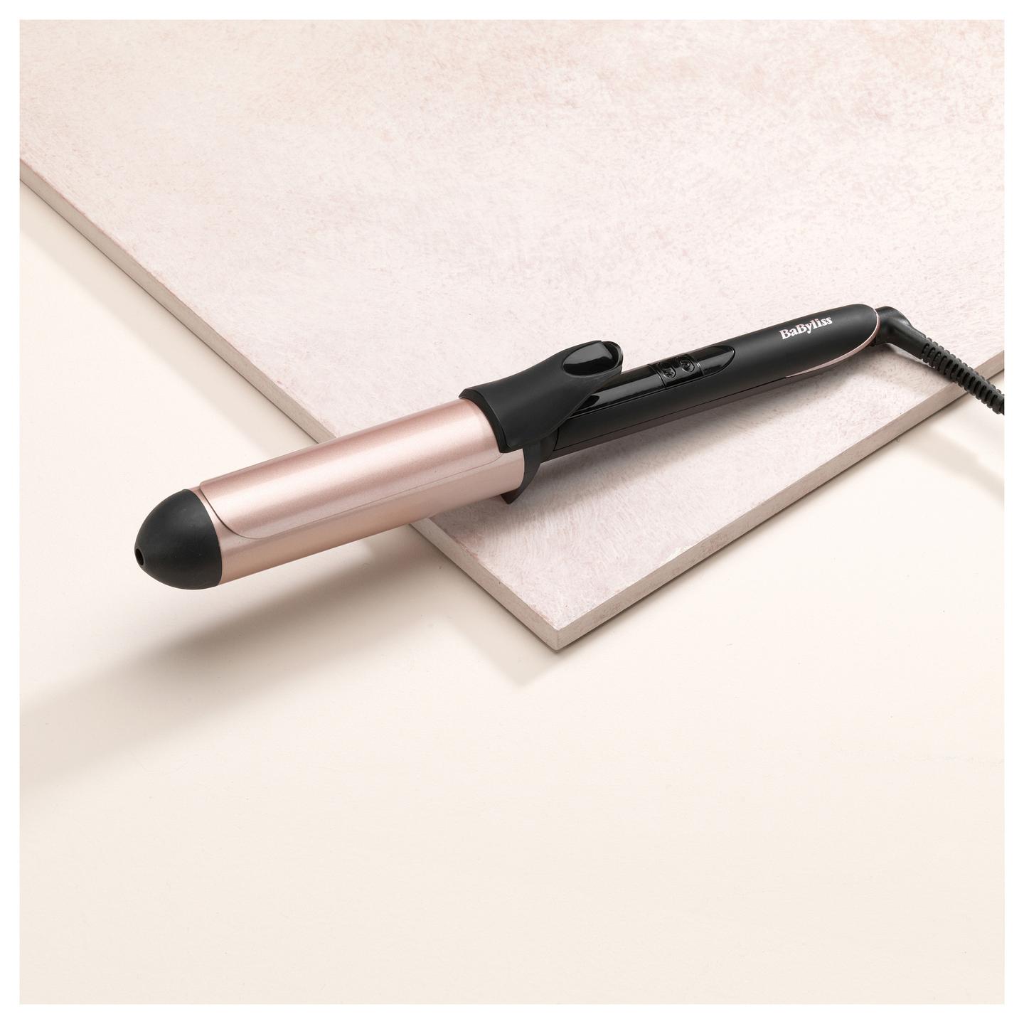 Stilues për Flokë BaByliss C453E / 38 mm / Kuarc-Qeramikë / 6 Temperatura / 160–210°C / Fikje Automatike – Zezë/Rozë - 11